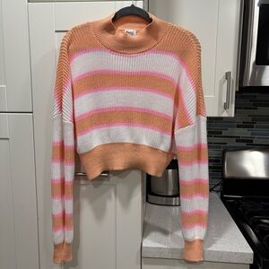Princess Polly cropped mock neck knit sweater